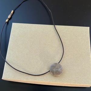 Petoskey Stone necklace